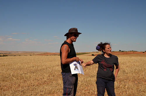 Ayten, explaining the Sultandaglari fault